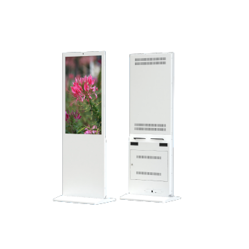 Totem Publicitario LCD 43" para Interior Blanco